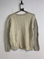 Grey Levi's Chunky Knit Sweater Women's Medium