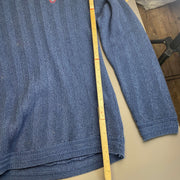 Navy Chaps Knitwear Sweater Men's Medium