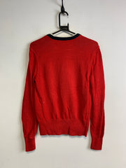 Red Tommy Hilfiger Knitwear Sweater Women's Medium