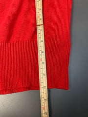 Red Tommy Hilfiger Knitwear Sweater Women's Medium