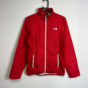 Red North Face Womens Puffer Jacket Medium