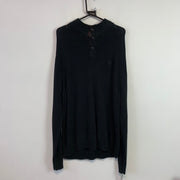 Black Chaps Knitwear Sweater Women's Large