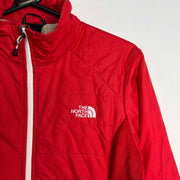 Red North Face Womens Puffer Jacket Medium