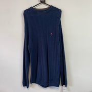 Navy Chaps Knitwear Sweater Men's Medium