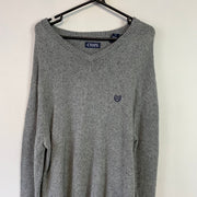 Grey Chaps Knitwear Sweater Men's Large