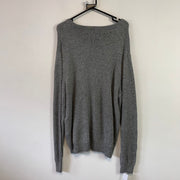 Grey Chaps Knitwear Sweater Men's Large