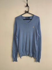 Blue Polo Ralph Lauren Jumper Men's Medium