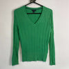 Green Tommy Hilfiger Knit Jumper Sweater Womens Small