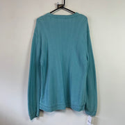 Light Blue Chaps Knitwear Sweater Women's Large