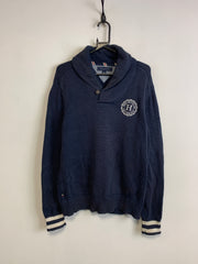 Navy Tommy Hilfiger Knitwear Sweater Men's Medium