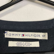 Vintage Navy Tommy Hilfiger Knit Jumper Sweater Womens Small