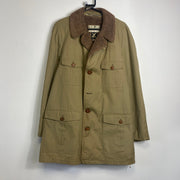 Khaki Fleece Lined Trench Coat Minneapolis Size 42