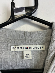 Grey Tommy Hilfiger Cable Knit Sweater Women's Small