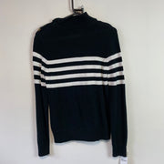 Black and White Chaps Knitwear Sweater Women's Large