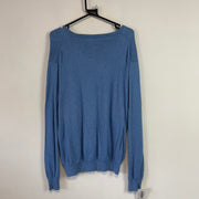 Blue Chaps Knitwear Jumper Men's Large