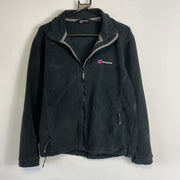 Black Berghaus Full Zip Fleece Medium