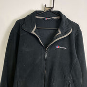 Black Berghaus Full Zip Fleece Medium