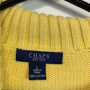 Yellow Chaps Knitwear Sweater Women's Large