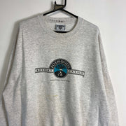 Vintage Grey Lee Foxwoods Graphic Sweatshirt 2XL