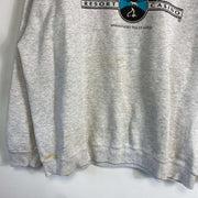 Vintage Grey Lee Foxwoods Graphic Sweatshirt 2XL