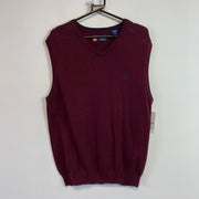 Red Chaps Jumper Vest Large