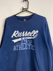 Navy Russell Athletic Sweatshirt Men's Medium