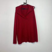 Red Chaps Cable Knit Sweater Women's XXL