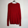 Red Chaps Ralph Lauren Cable Knit Jumper Medium