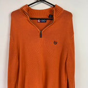 Orange Chaps Knitwear Sweater Men's Medium