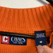 Orange Chaps Knitwear Sweater Men's Medium