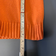 Orange Chaps Knitwear Sweater Men's Medium