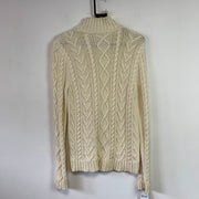 Cream White Chaps Knitwear Sweater Women's Medium