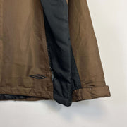 Brown Umbro Windbreaker Jacket Vintage Large