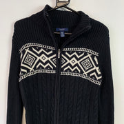 Black Chaps Knitwear Sweater Women's Medium