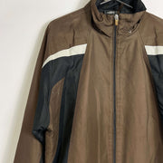 Brown Umbro Windbreaker Jacket Vintage Large