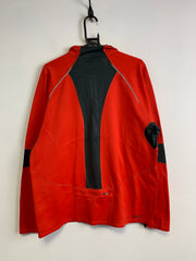 Red North Face Track Top Men's XL