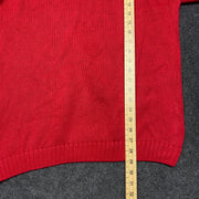 Red Chaps Knitwear Sweater Men's Large