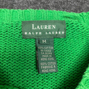 Green Ralph Lauren Knitwear Sweater Men's medium