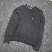 Grey Tommy Hilfiger Knitwear Sweater Men's Large