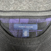 Grey Tommy Hilfiger Knitwear Sweater Men's Large