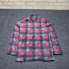 Black and Red Fleece Flannel Men's XXL