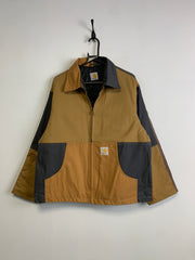 Reworked Multicolour Carhartt Workwear Jacket Men's Large