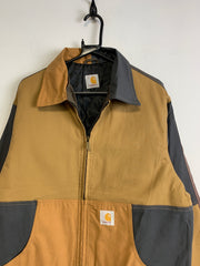 Reworked Multicolour Carhartt Workwear Jacket Men's Large