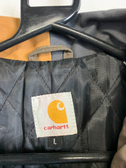 Reworked Multicolour Carhartt Workwear Jacket Men's Large