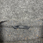 Grey Knitwear Sweater men's Large