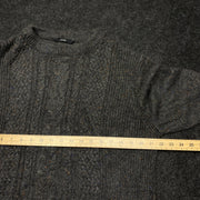 Grey Knitwear Sweater men's Large