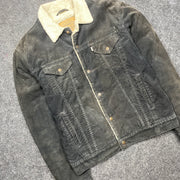 Black Levi's Corduroy Jacket Men's Large