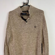 Brown Chaps Knitwear Sweater Men's Medium