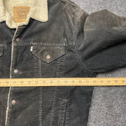 Black Levi's Corduroy Jacket Men's Large