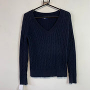 Black Chaps Knitwear Sweater Women's Medium